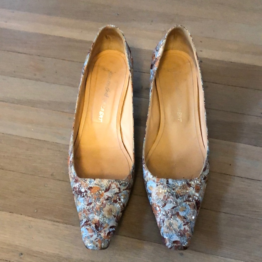 Jean-Michel Cazabat Vintage sparkly shoes.